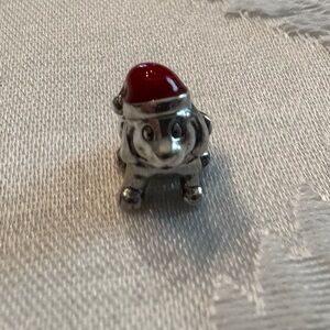 Pandora Christmas puppy charm.